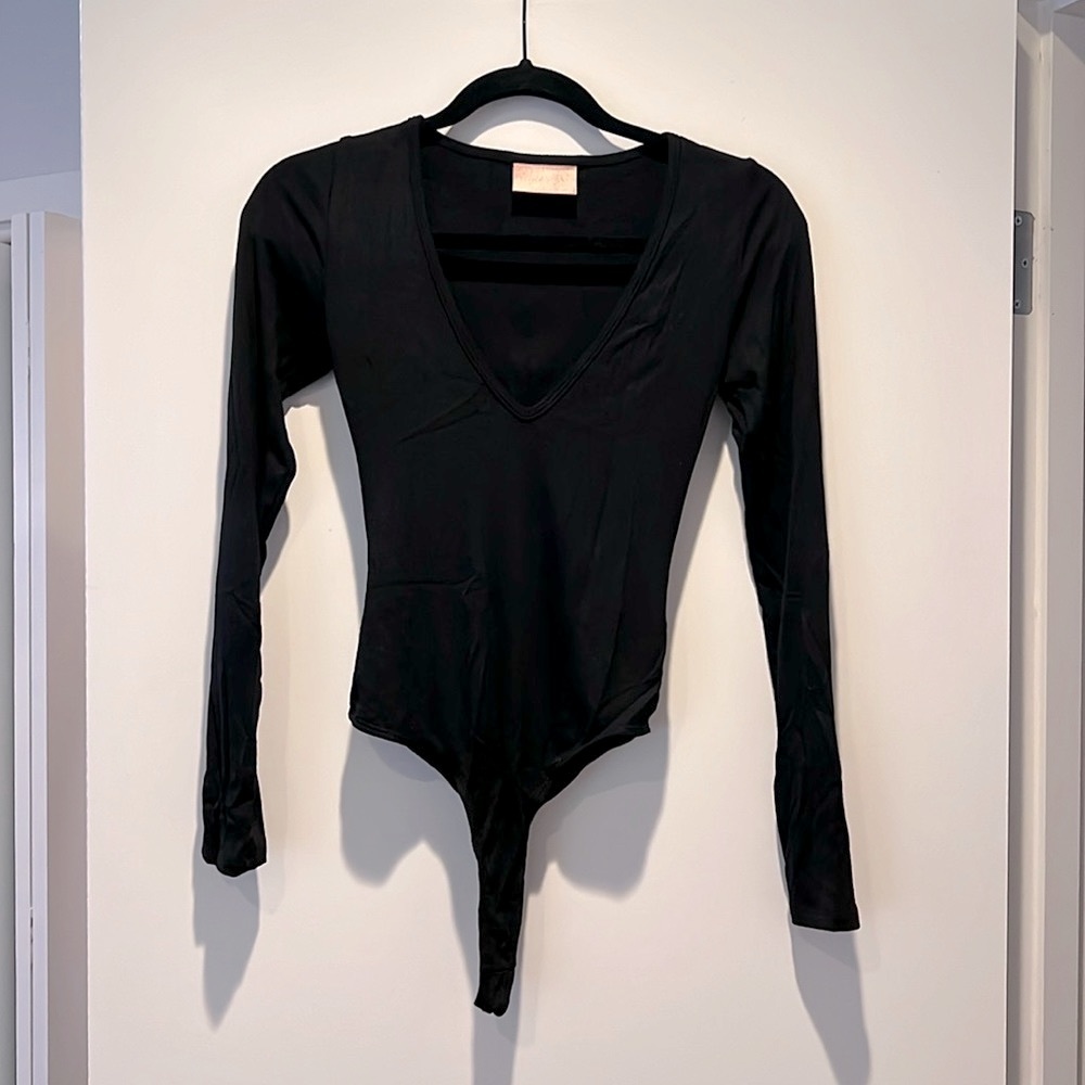 Stillwater deep Vneck bodysuit